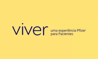 Logo Viver uma experiência para pacientes Pfizer